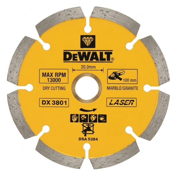 DeWalt Laser Blade Segmented for Marble & Granite