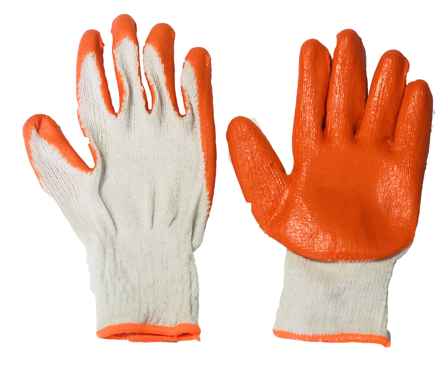 Red Welding Leather Gloves 16" - Pakistan