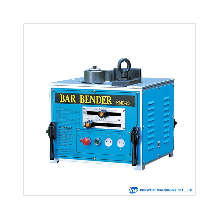 Kunwoo 25mm Steel Bar Bending Machine (3HP) - KMB-25