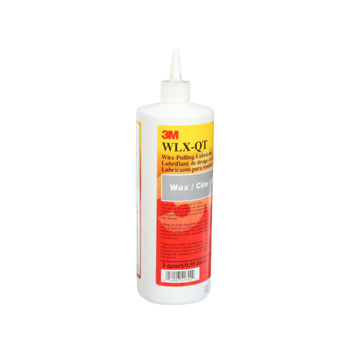 3M Wire Pulling Lubricant Wax WLX-QT, One Quart