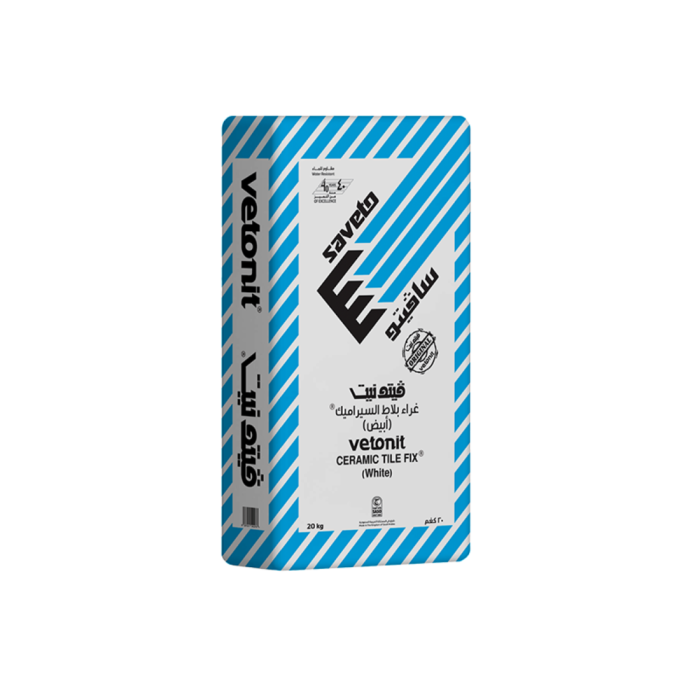 Saveto Ceramic Tile Fix - White - 20kg