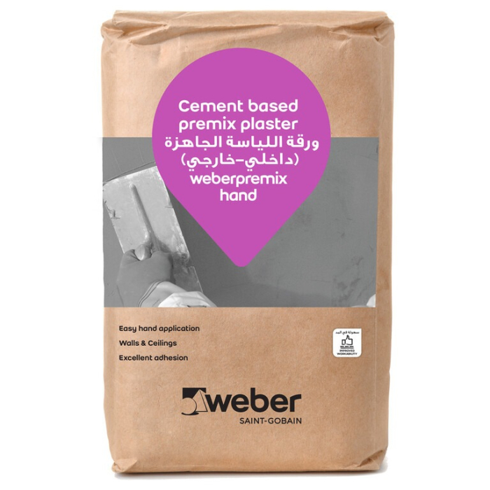 Weberpremix Hand Plaster - 50kg