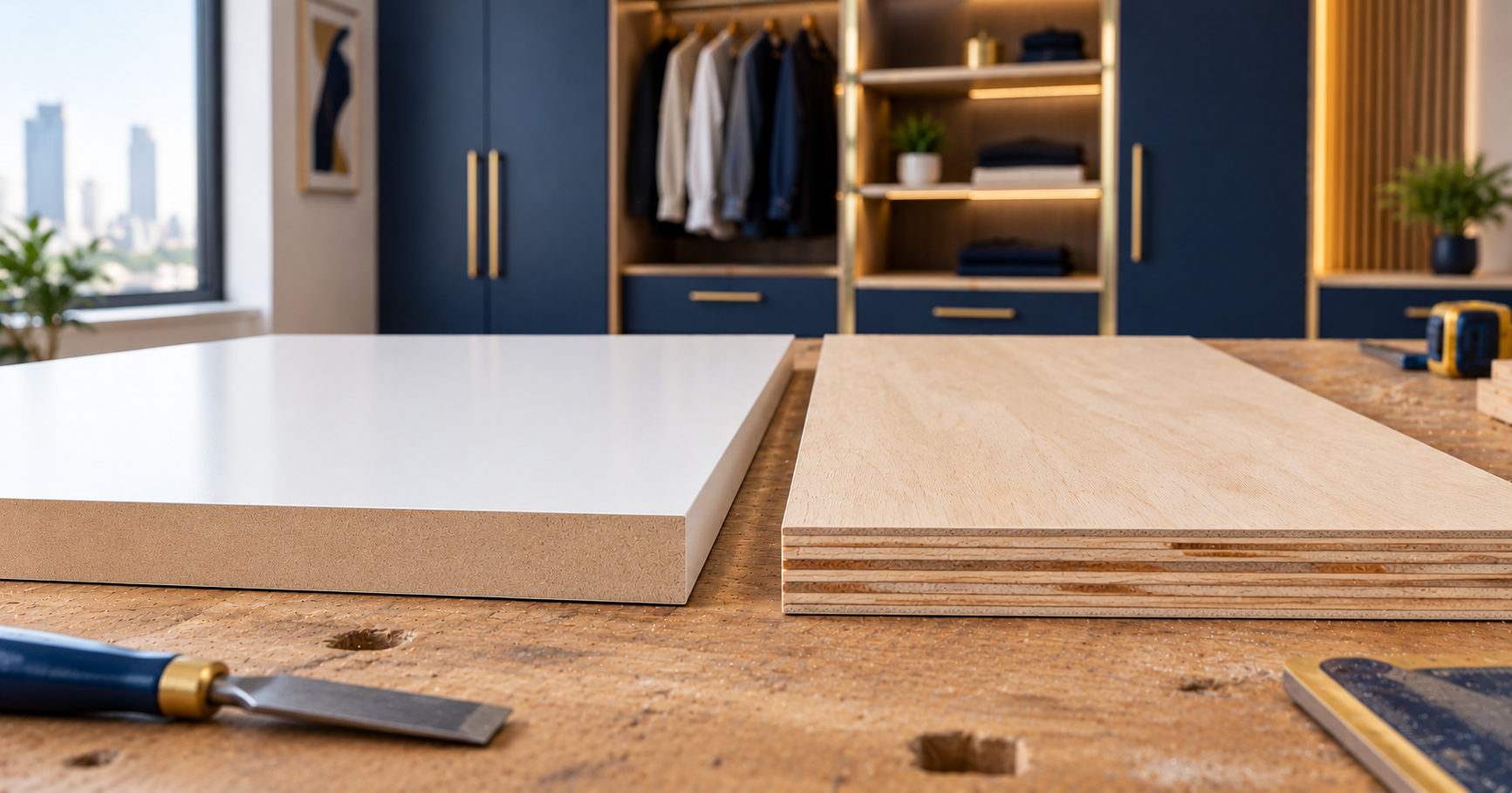 MDF vs Plywood: Which Board for Kitchens, Wardrobes and Site Work?